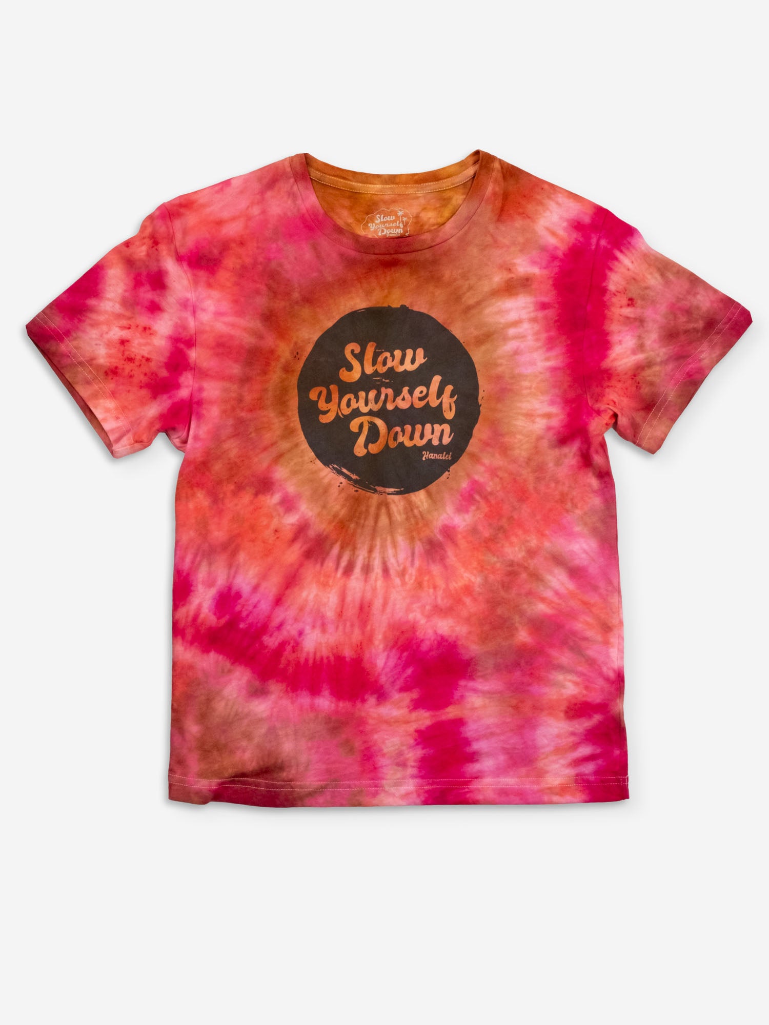 Kids Retro Distressed Tie-Dye | Organic Cotton | Slow Yourself Down - Kids Shirts