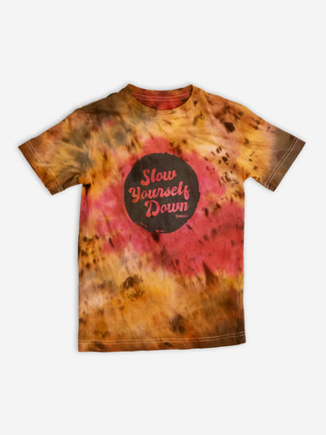 Kids Retro Distressed Tie-Dye-organic-cotton-syd