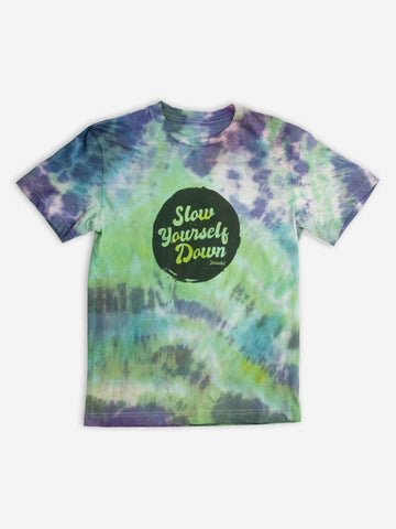 Kids Retro Distressed Tie-Dye-organic-cotton-syd