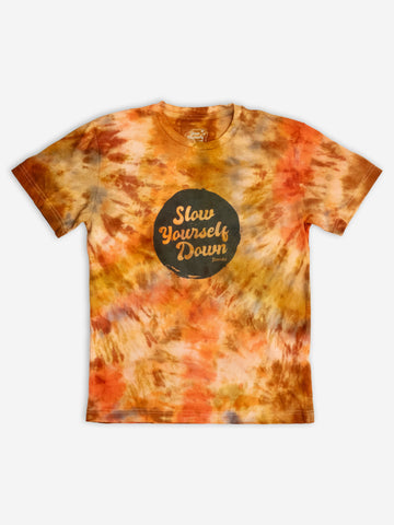 Kids Retro Distressed Tie-Dye-organic-cotton-syd