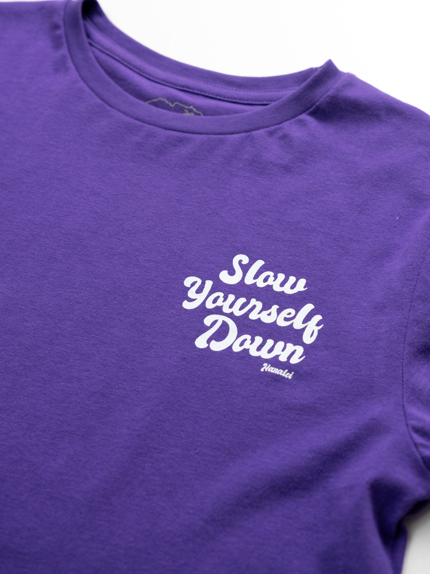 Kids Retro Logo Tee | Organic Cotton | Slow Yourself Down - Kids Shirts