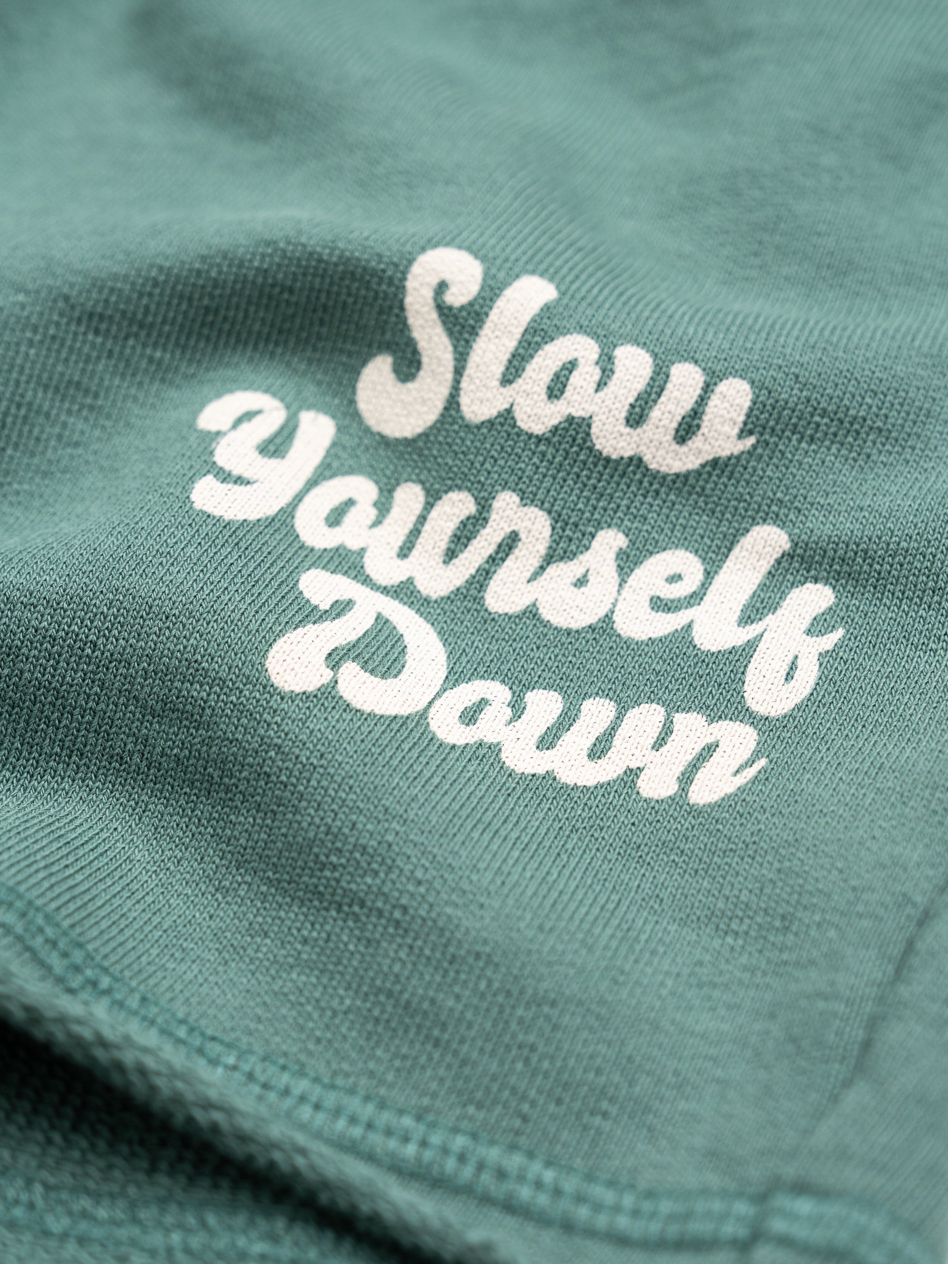 Kids Retro Sweatshorts | Organic Cotton | Slow Yourself Down - Youth Sweats