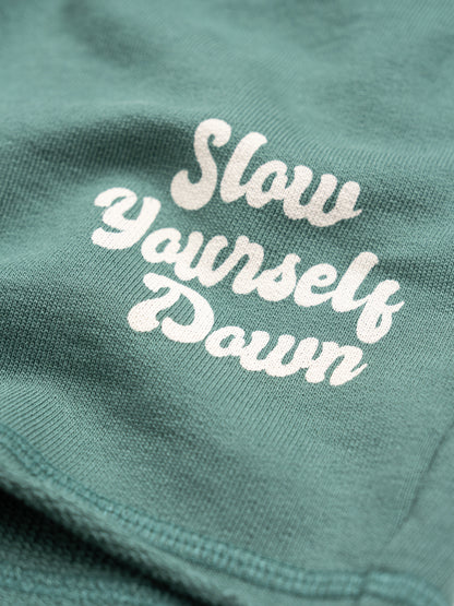 Kids Retro Sweatshorts | Organic Cotton | Slow Yourself Down - Youth Sweats
