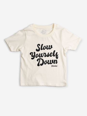 Kids SYD Small Cut | Organic Cotton | Slow Yourself Down - Kids Shirts