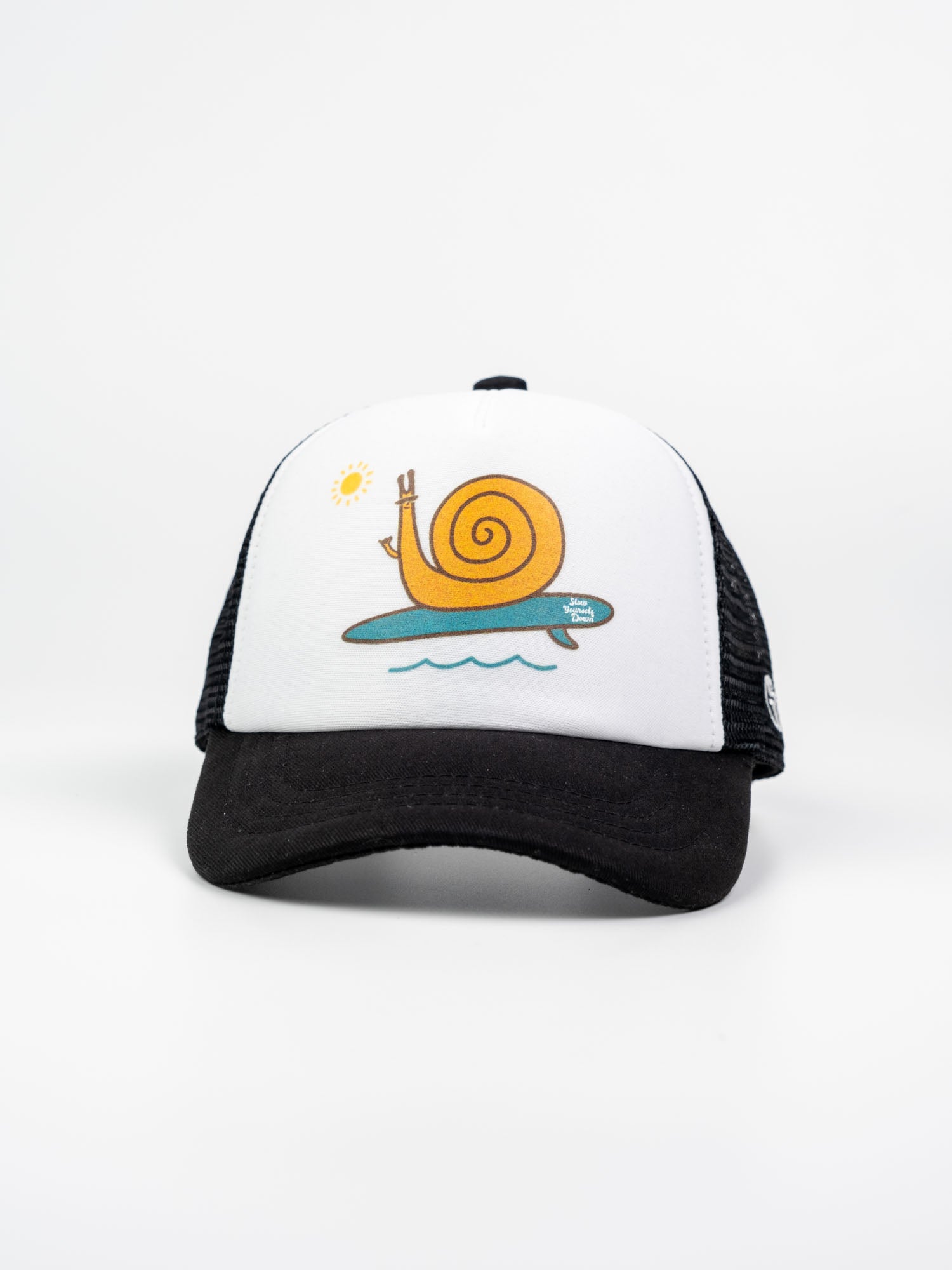 Kids Shaka Surf Snail Trucker Hat | Slow Yourself Down - Youth Hats