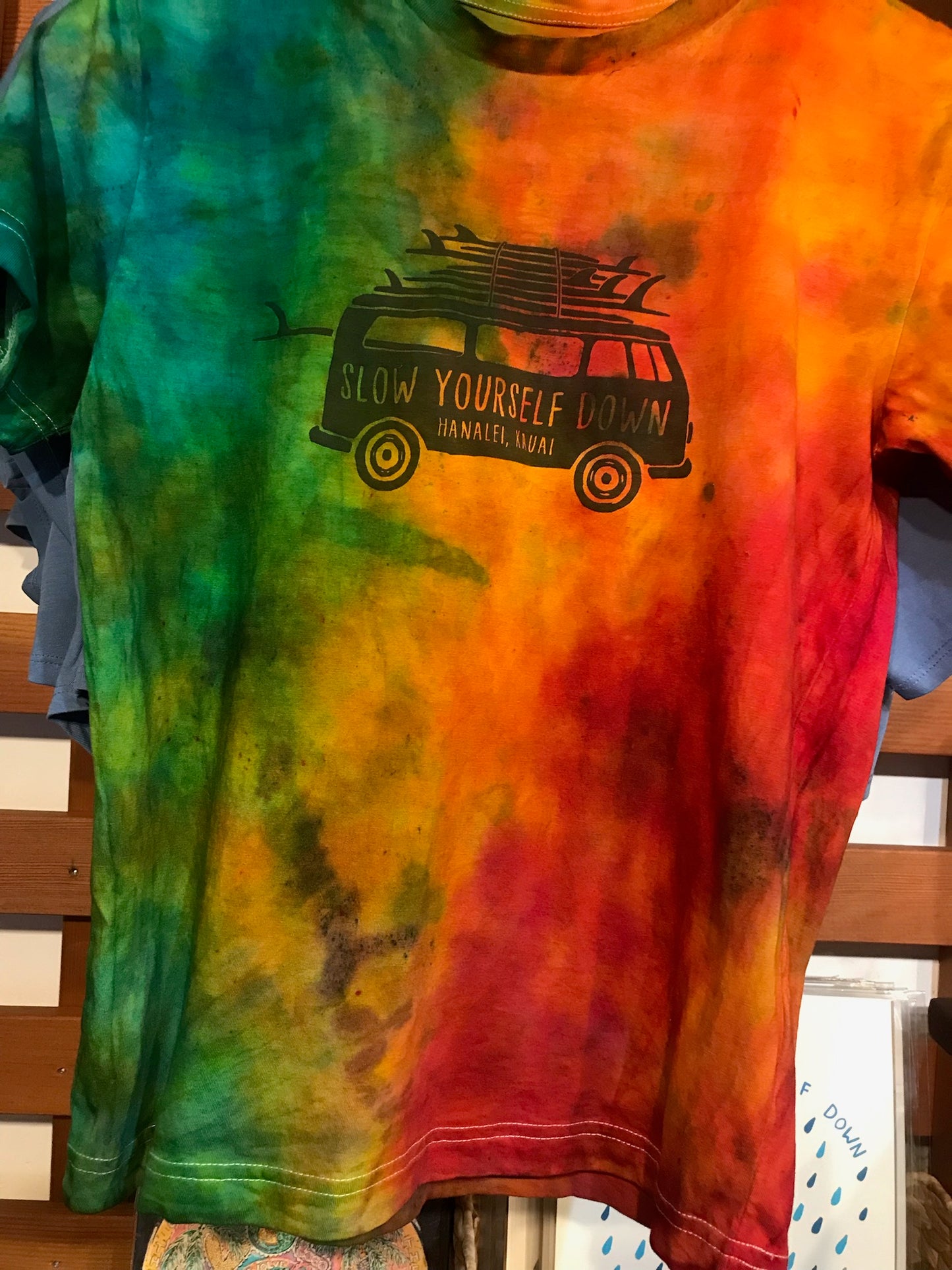 Kids Surf Van Tee Tie-Dye - Slow Yourself Down