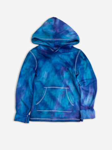 Kids Tie Dye Hoodie | Organic Cotton | Slow Yourself Down - Youth Hoodie