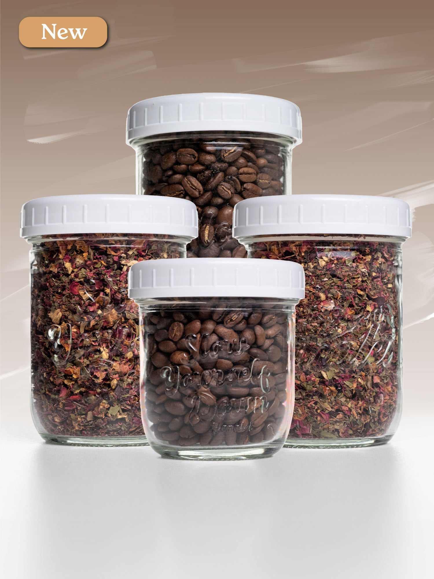 Mix & Match Coffee & Tea Jar Bundle | Slow Yourself Down - 