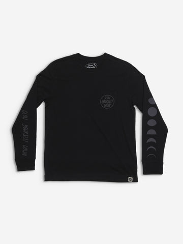 Moon Phase L/S Tee | Organic Cotton | Slow Yourself Down - Mens Shirts