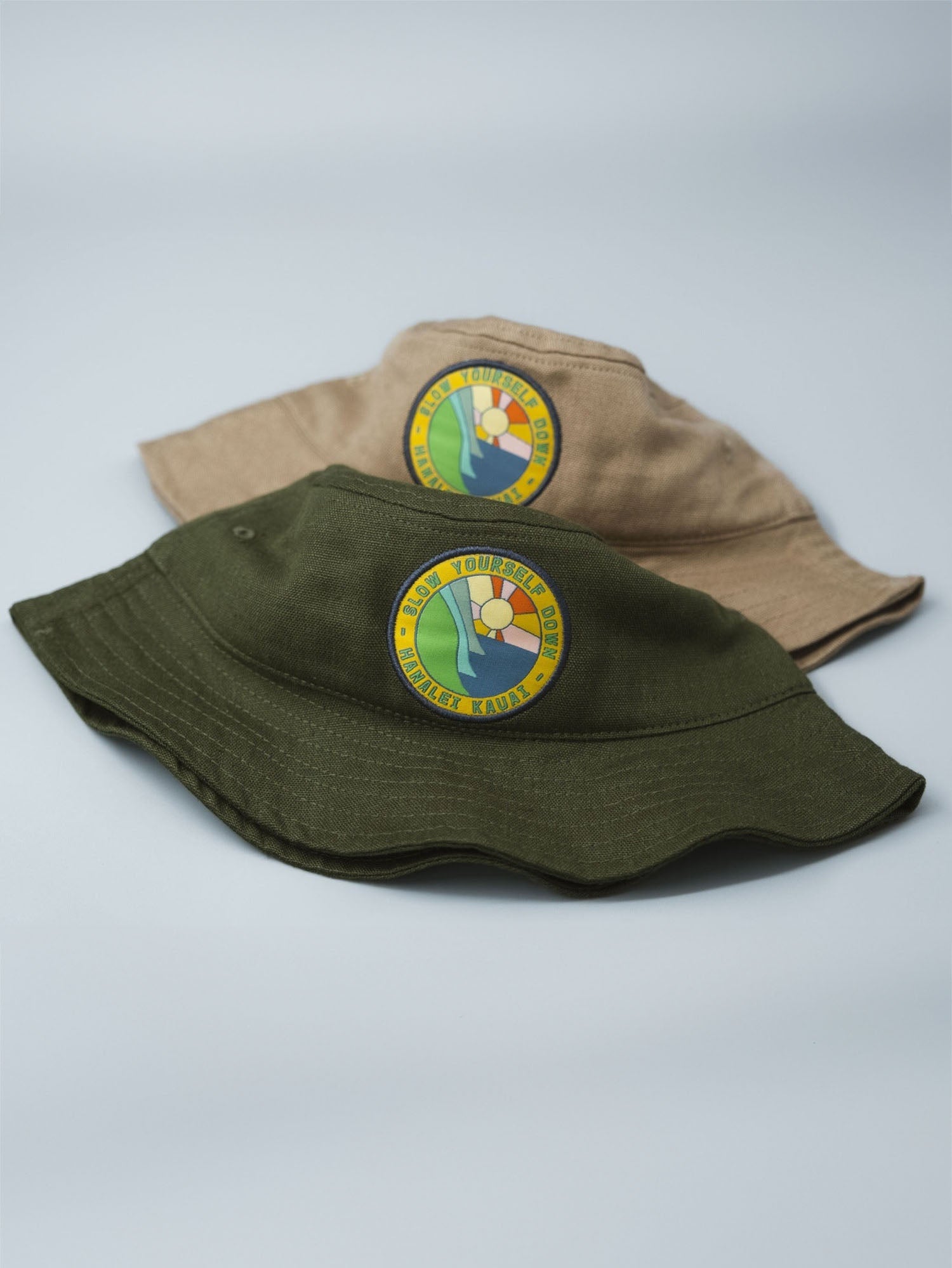 Napali Coast Hemp Bucket Hat | Slow Yourself Down - Hats