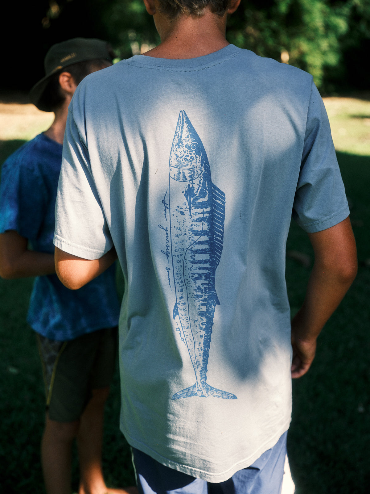 Ono Fish Tee | Organic Cotton | Slow Yourself Down - Mens Shirts