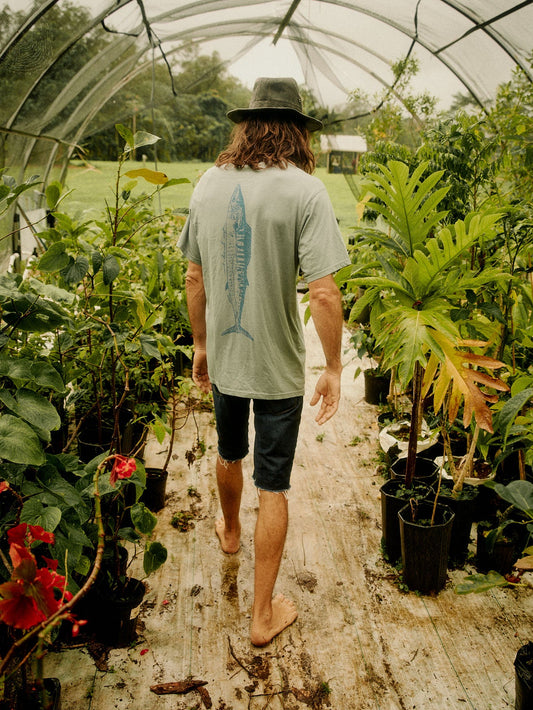 Ono Fish Tee | Organic Cotton | Slow Yourself Down - Mens Shirts