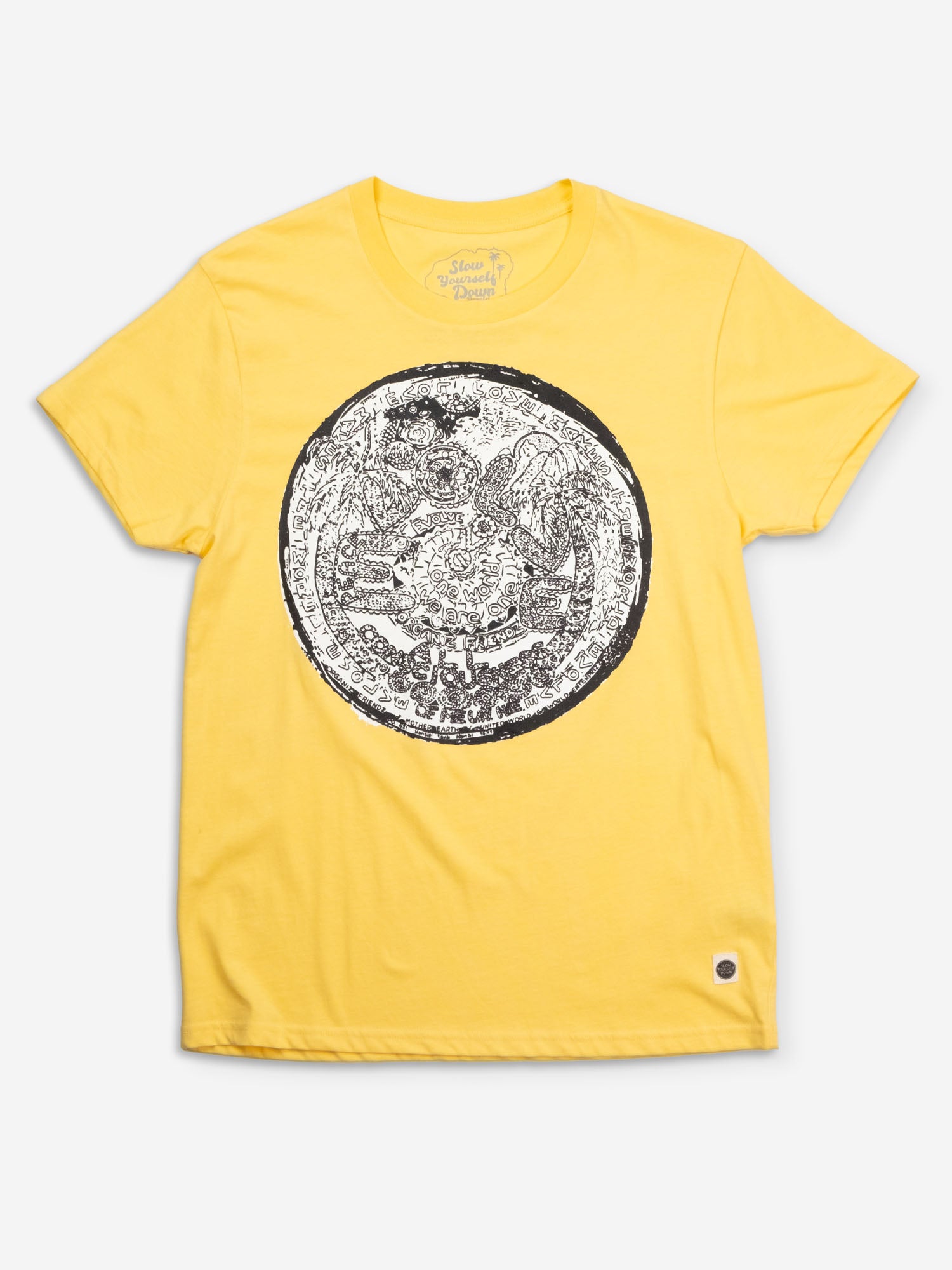 Organic Evolve Tee | Organic Cotton | Slow Yourself Down - Mens Shirts