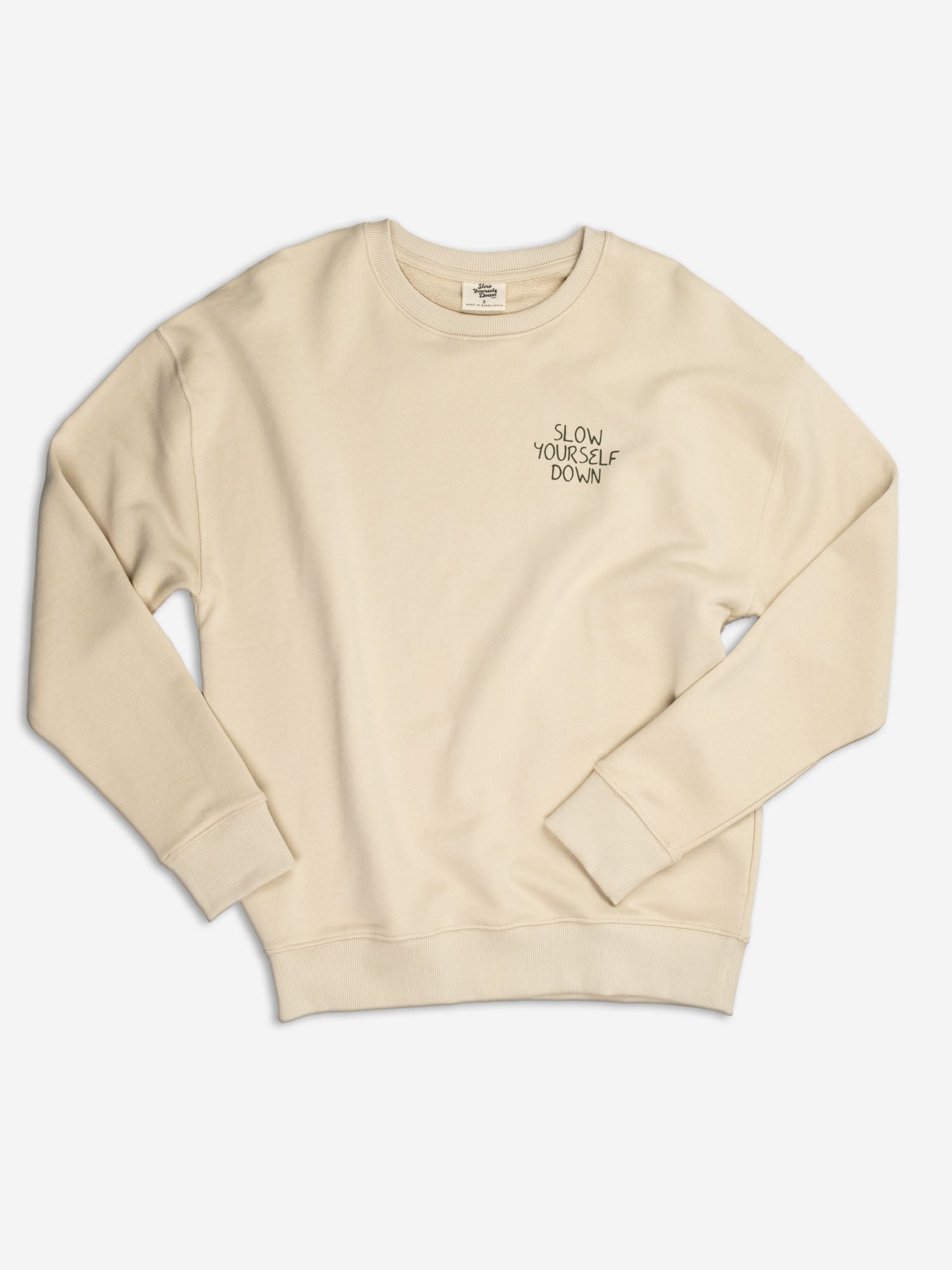 Organic OG Crewneck | Organic Cotton | Slow Yourself Down - Crewneck