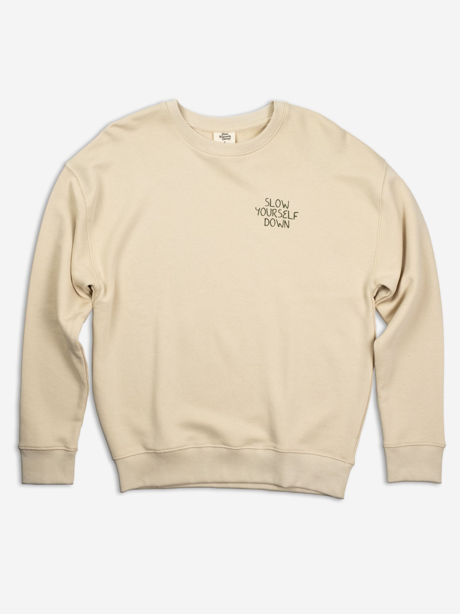 Organic OG Crewneck | Organic Cotton | Slow Yourself Down - Crewneck