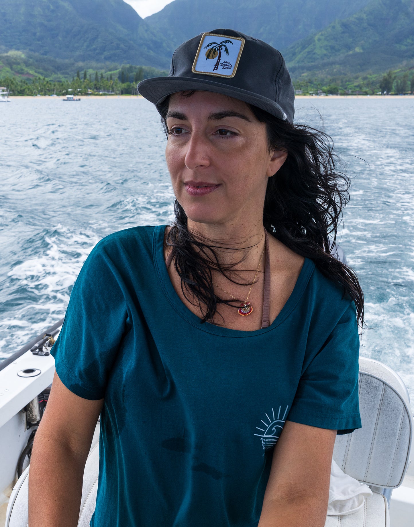 Palm Boaters Hat | Slow Yourself Down - Hats