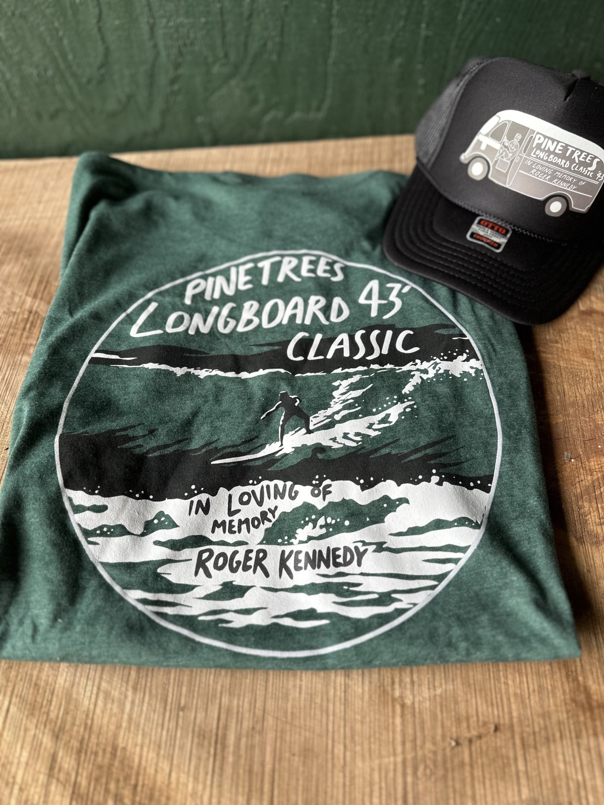 Pinetrees Longboard Classic 2024 Mens Shirts - Slow Yourself Down