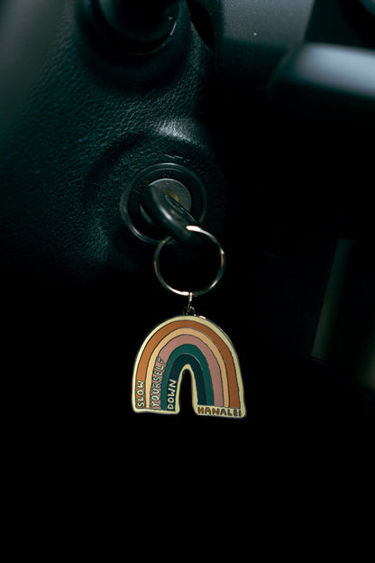 Rainbow Keychain | Slow Yourself Down - Keychains