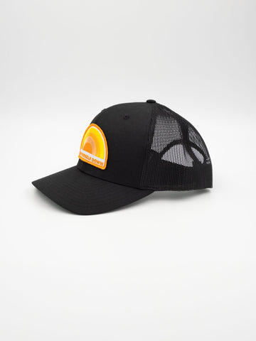 Recycled Rainbow Trucker Hat | Slow Yourself Down - Hats