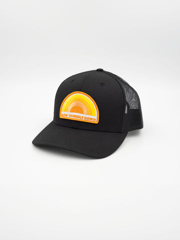 Recycled Rainbow Trucker Hat | Slow Yourself Down - Hats