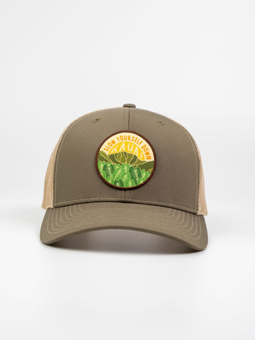 Recycled Taro Trucker Hat | Slow Yourself Down - Hats