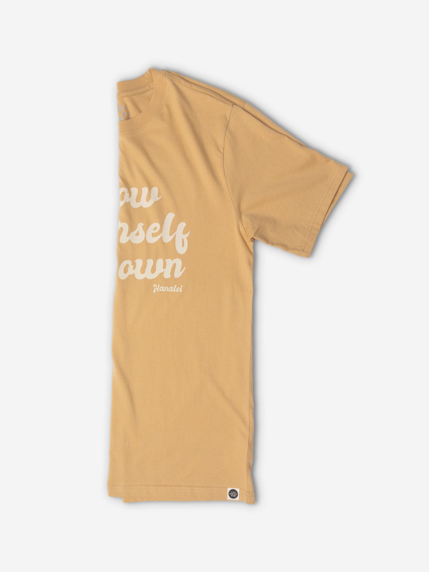 Retro Front Tee | Organic Cotton | Slow Yourself Down - Mens Shirts