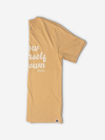 Retro Front Tee | Organic Cotton | Slow Yourself Down - Mens Shirts