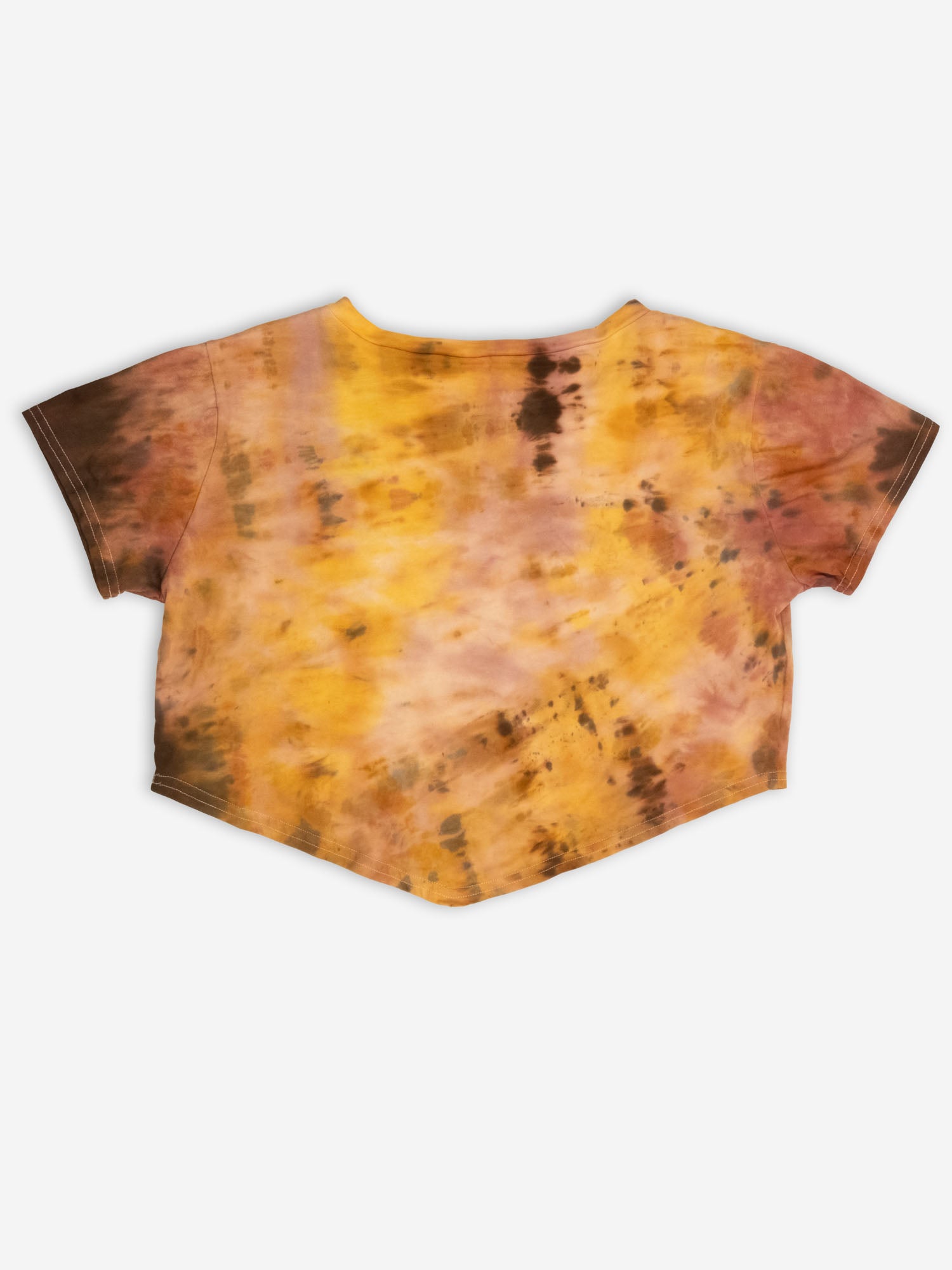 Retro Moon Crop Tie-Dye | Organic Cotton | Slow Yourself Down