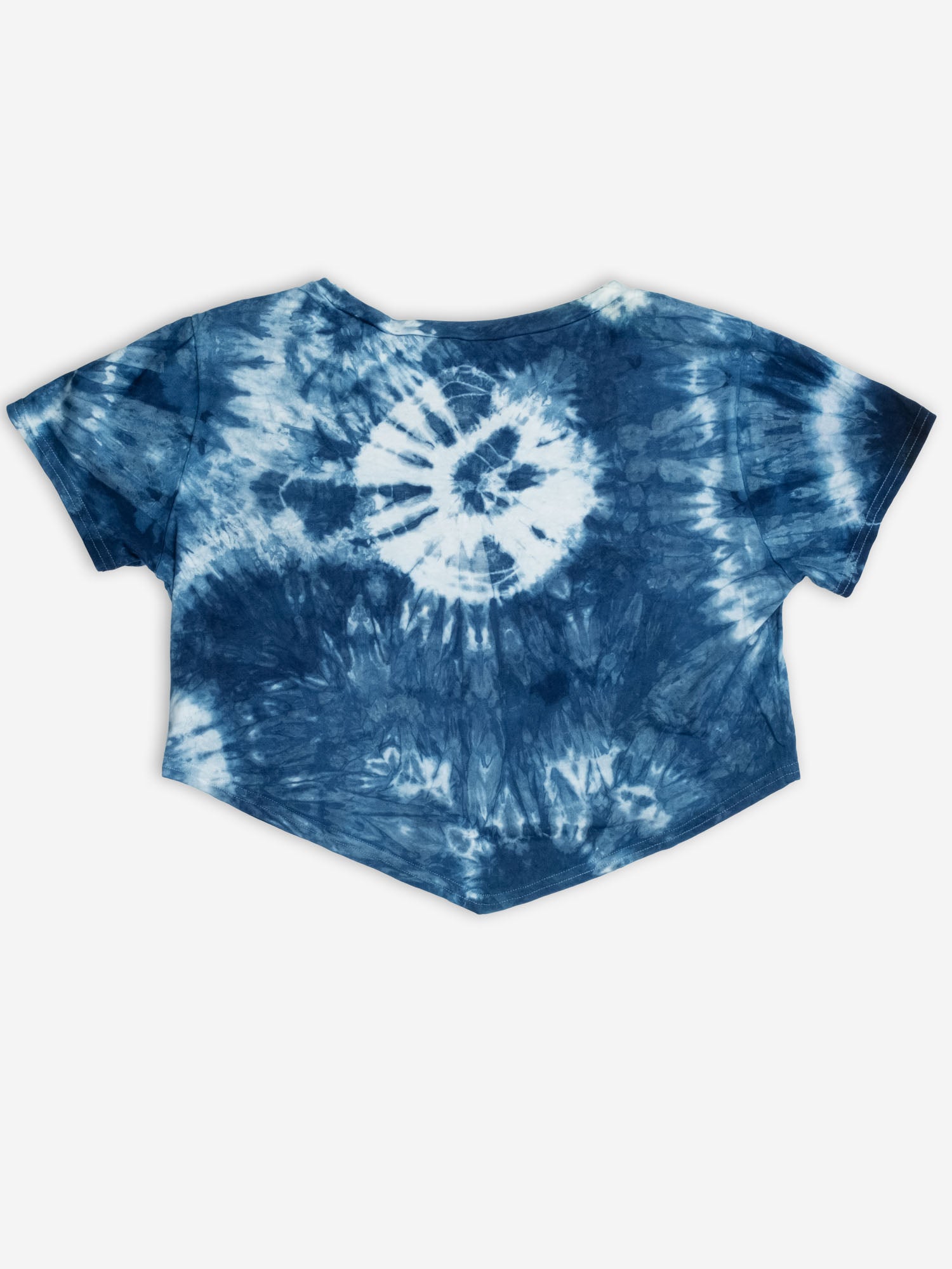 Retro Moon Crop Tie-Dye | Organic Cotton | Slow Yourself Down