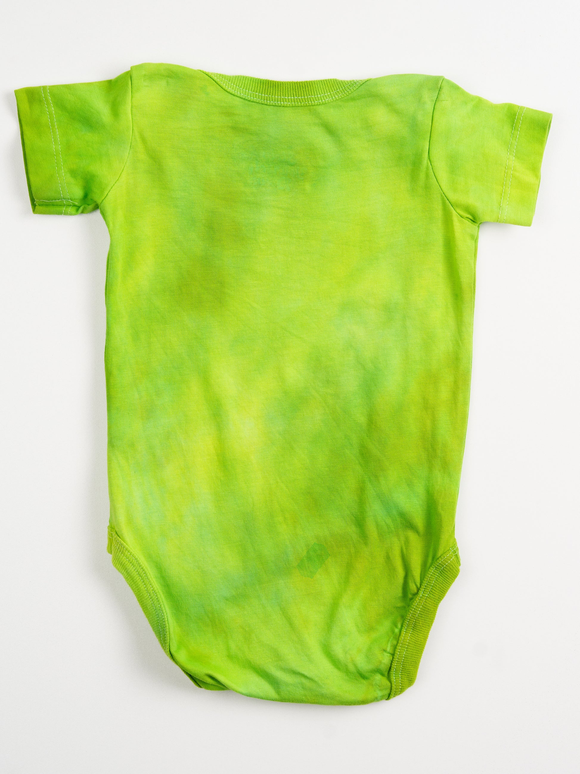 Retro Stamp Tie-Dye Onesie | Organic Cotton | Slow Yourself Down - Baby Onesie