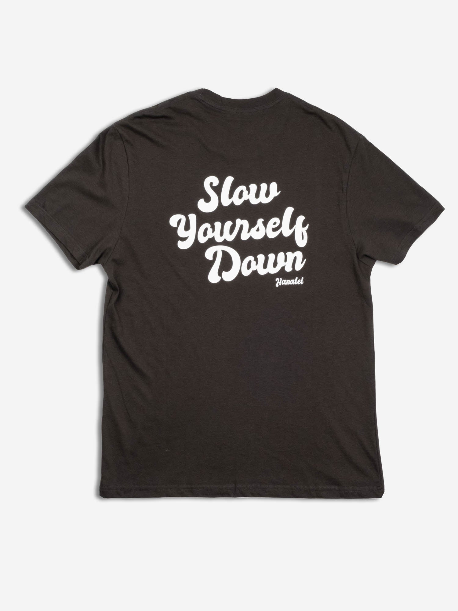 Retro Tee | Organic Cotton | Slow Yourself Down - Mens Shirts