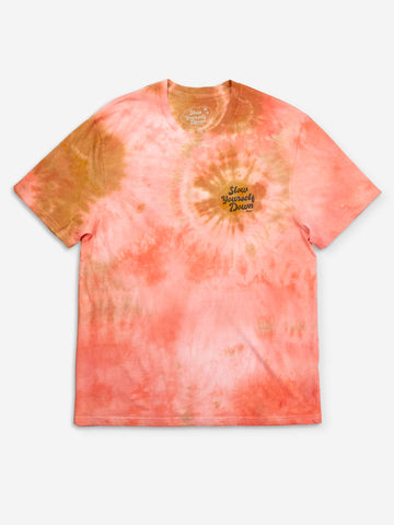 Retro Tee Tie-Dye | Organic Cotton | Slow Yourself Down - Mens Shirts