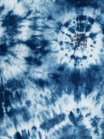 Retro Tee Tie-Dye | Organic Cotton | Slow Yourself Down - Mens Shirts