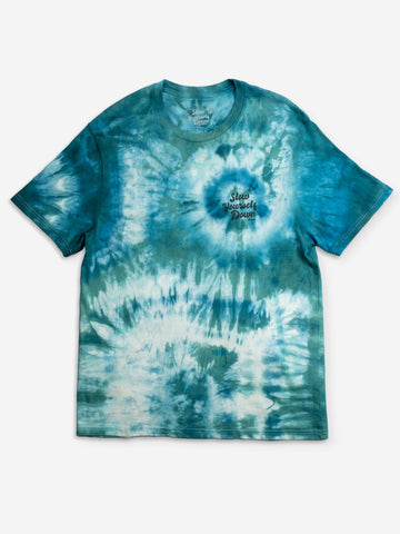 Retro Tee Tie-Dye | Organic Cotton | Slow Yourself Down - Mens Shirts