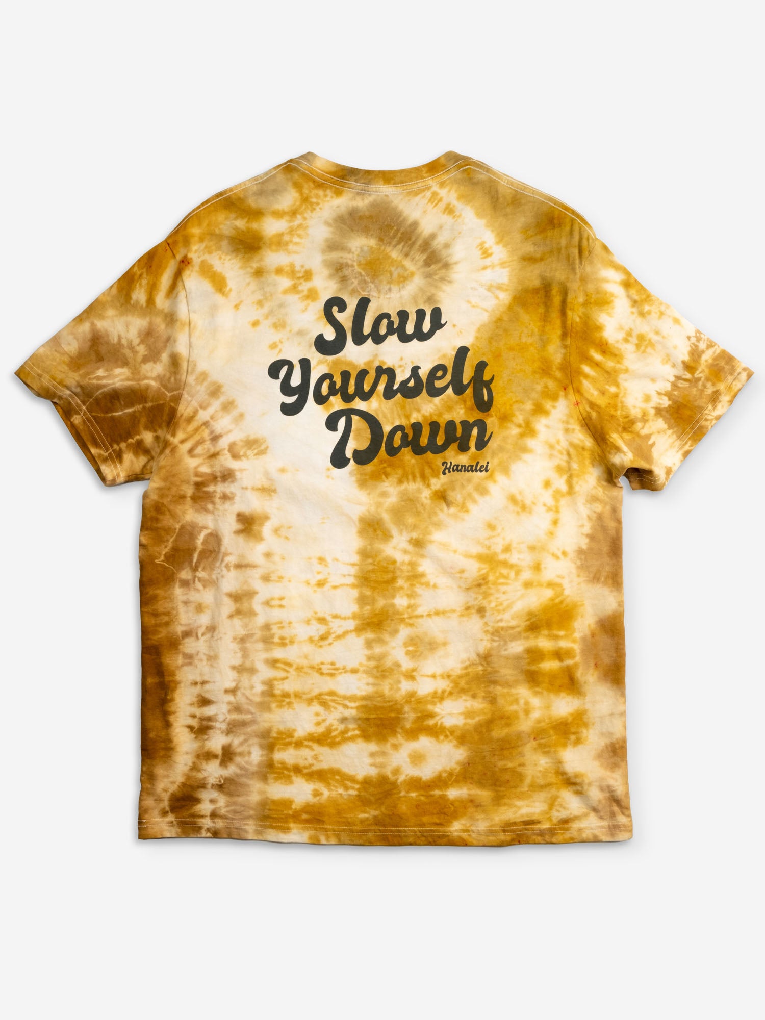 Retro Tee Tie-Dye | Organic Cotton | Slow Yourself Down - Mens Shirts