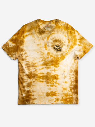 Retro Tee Tie-Dye | Organic Cotton | Slow Yourself Down - Mens Shirts