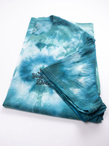 Retro Tee Tie-Dye | Organic Cotton | Slow Yourself Down - Mens Shirts