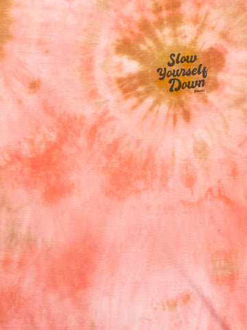 Retro Tee Tie-Dye | Organic Cotton | Slow Yourself Down - Mens Shirts