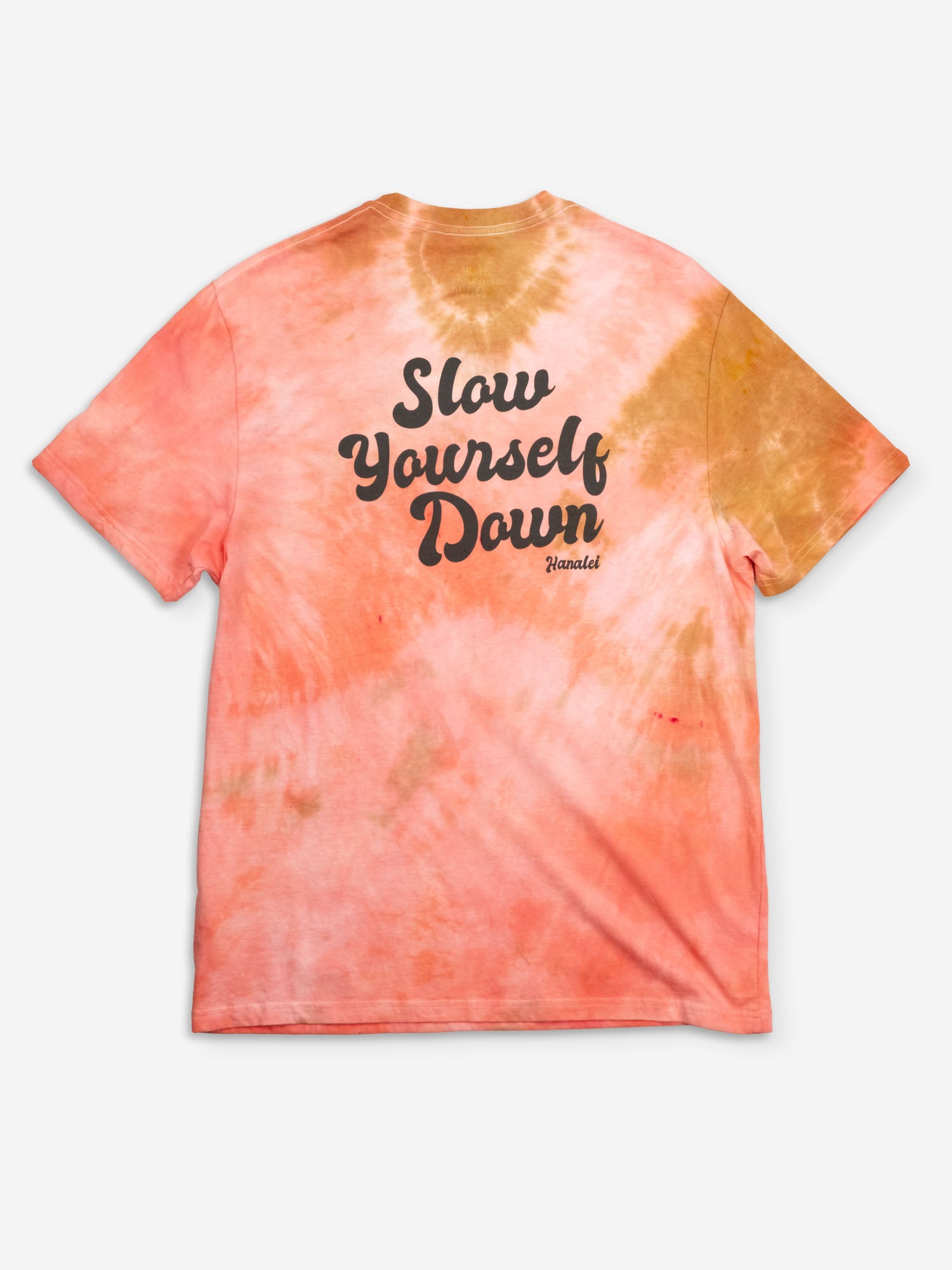 Retro Tee Tie-Dye | Organic Cotton | Slow Yourself Down - Mens Shirts