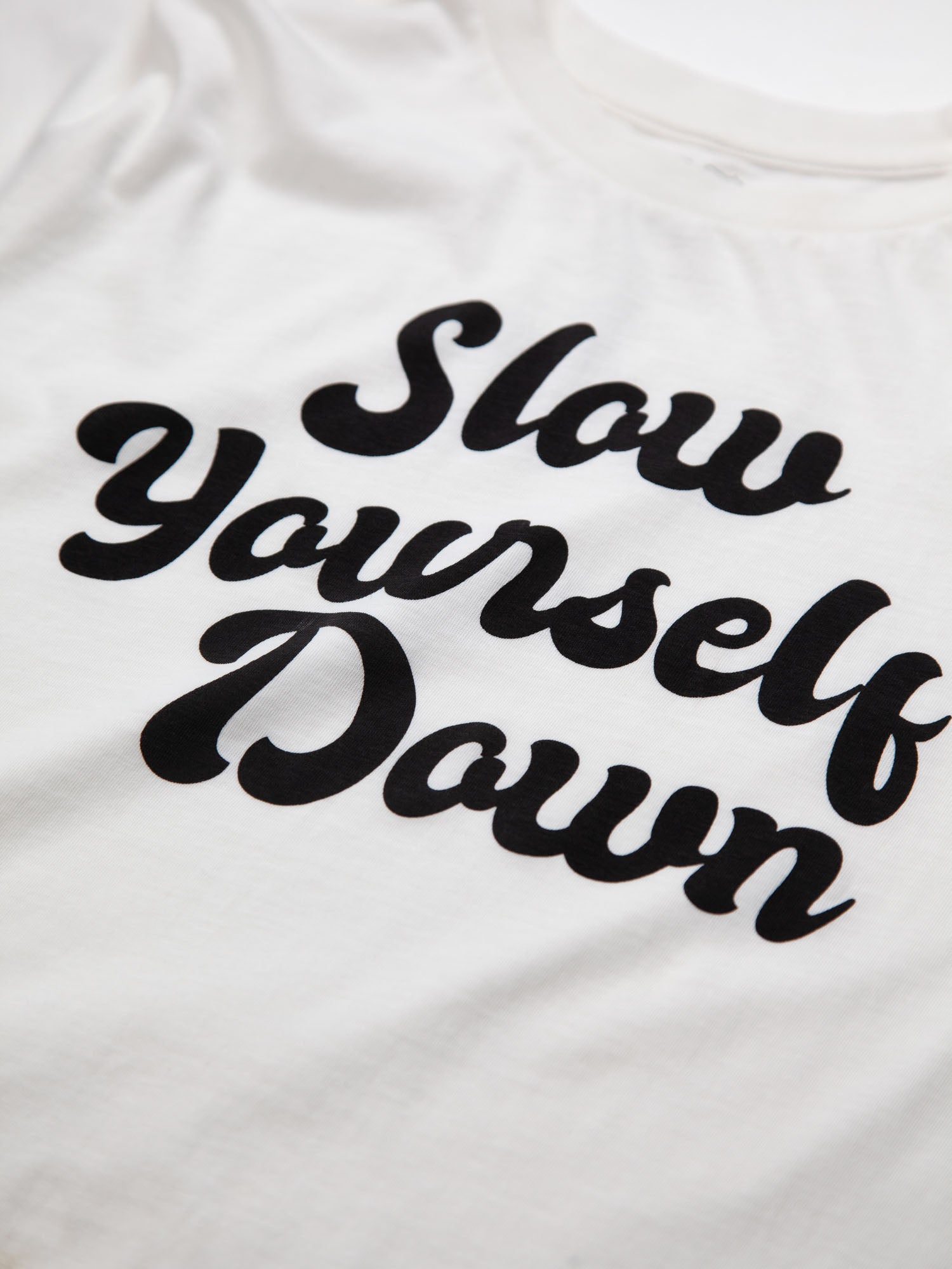 Kids Retro Tee | Organic Cotton | Slow Yourself Down - Kids Shirts
