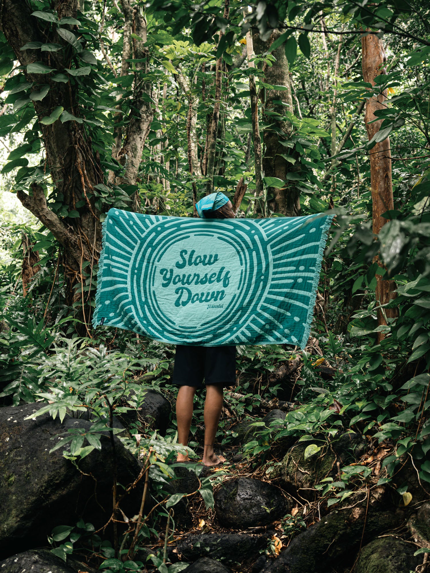 SYD Driftweave Turkish Towel - Slow Yourself Down