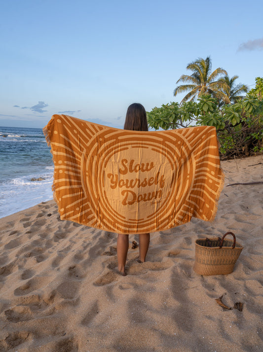 SYD Driftweave Turkish Towel | Slow Yourself Down - Accessories