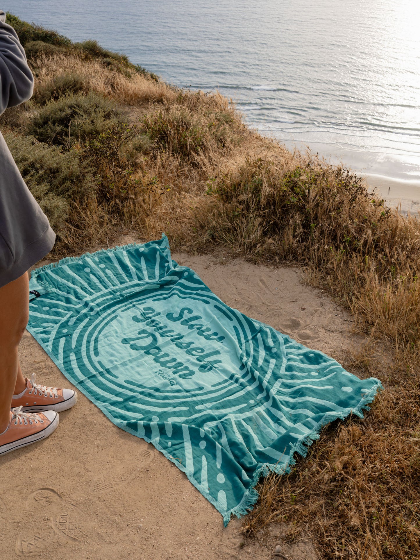 SYD Driftweave Turkish Towel - Slow Yourself Down