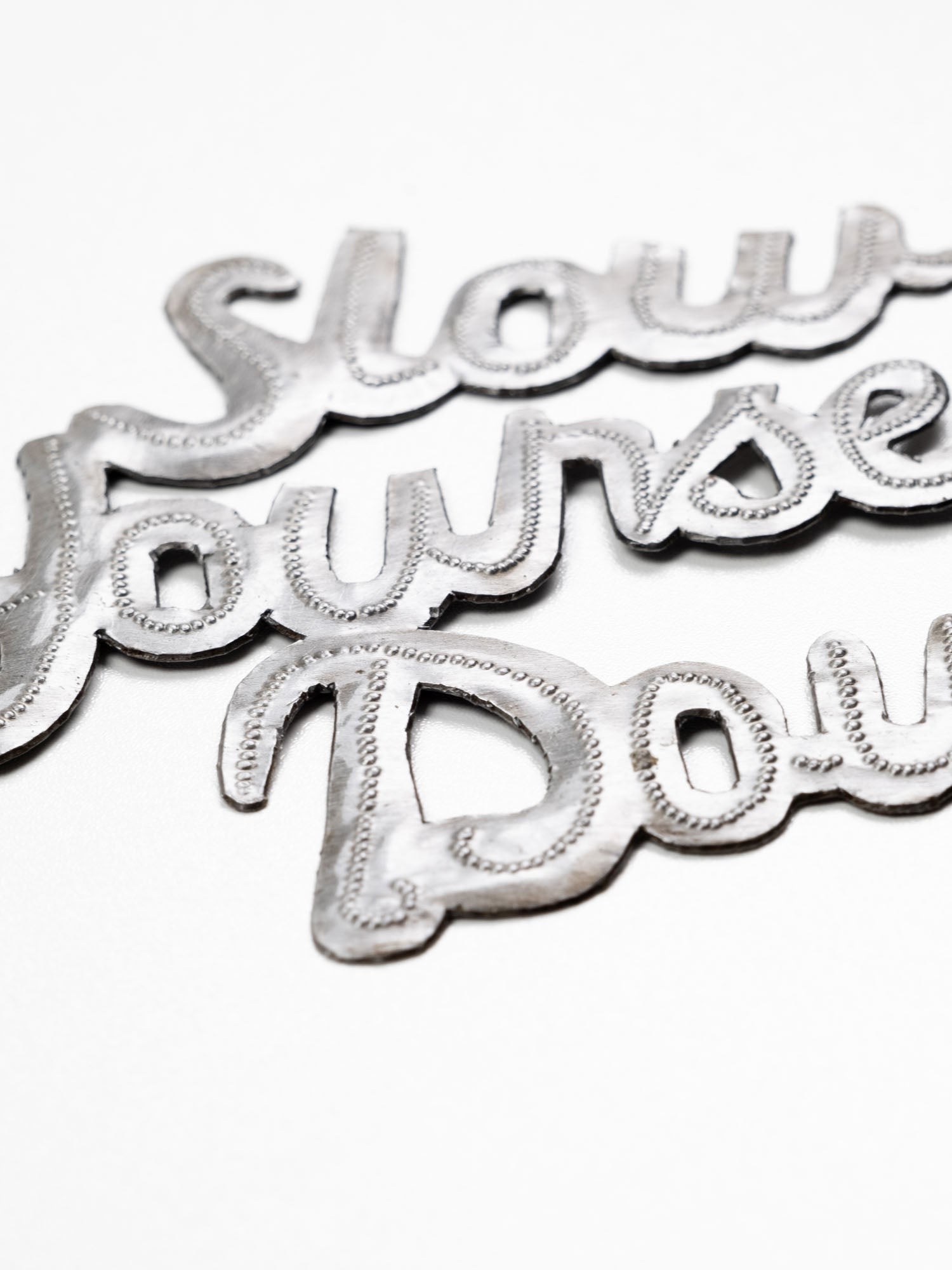 SYD Oil Drum Sign | Slow Yourself Down - Signage