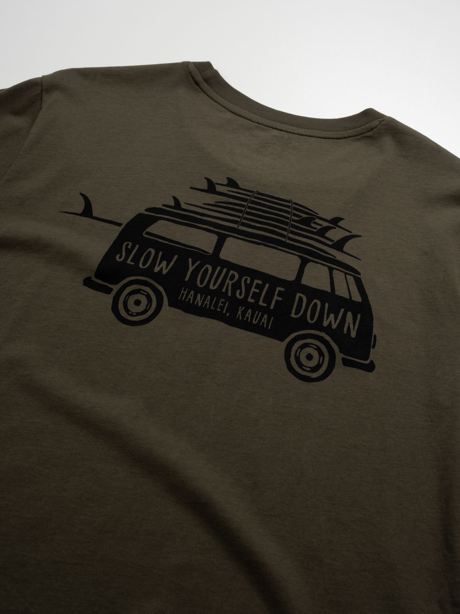 SYD Surf Van Tee | Organic Cotton | Slow Yourself Down - Mens Shirts