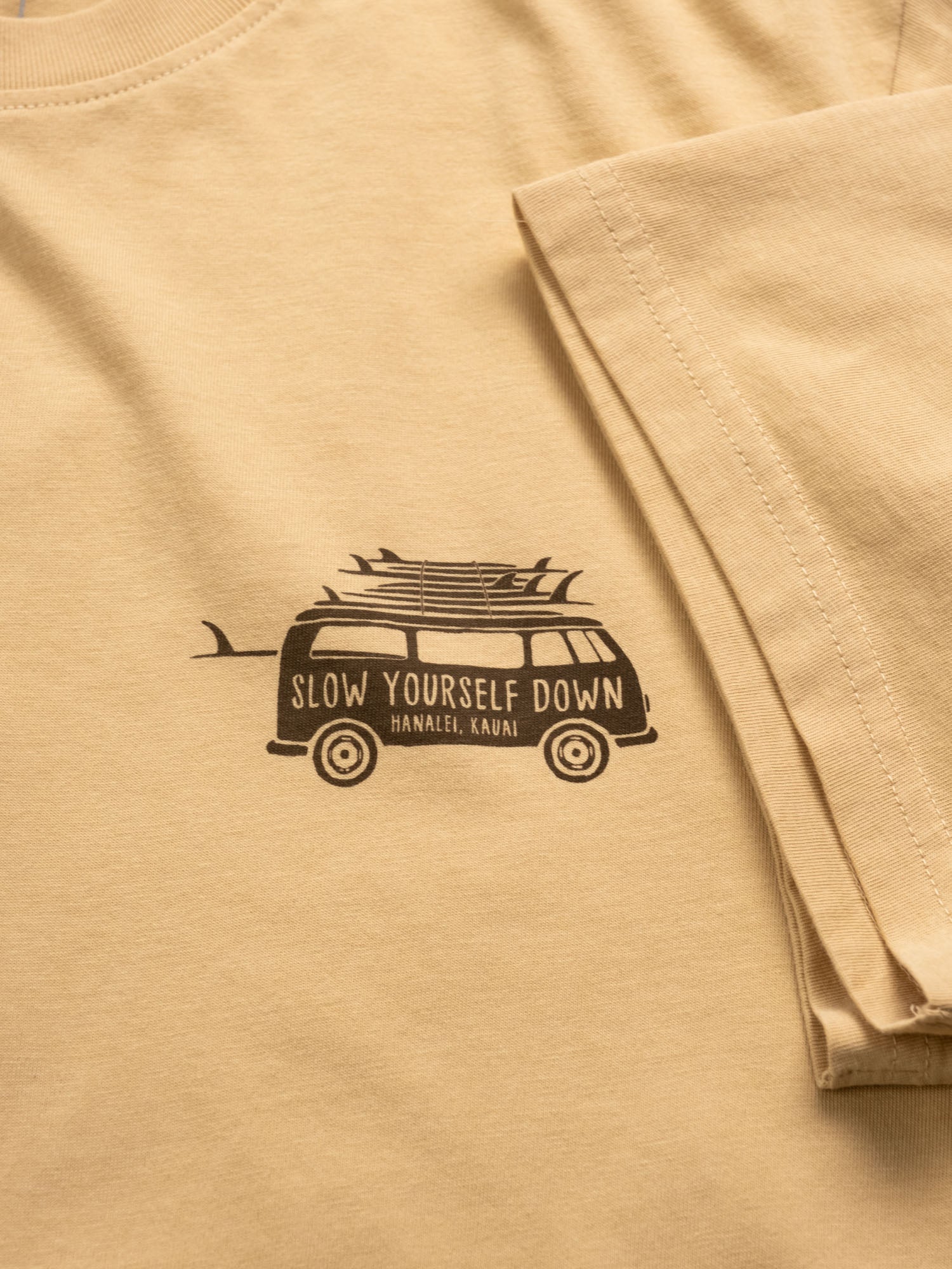 SYD Surf Van Tee | Organic Cotton | Slow Yourself Down - Mens Shirts