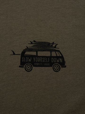 SYD Surf Van Tee | Organic Cotton | Slow Yourself Down - Mens Shirts