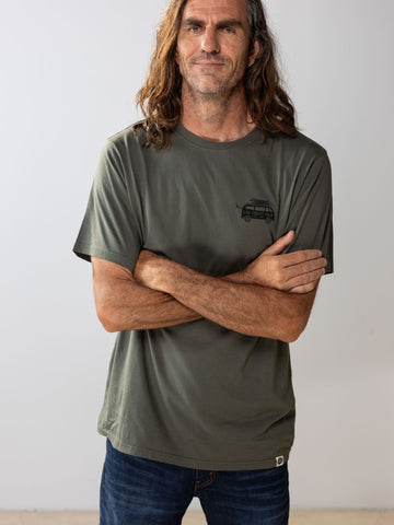 SYD Surf Van Tee | Organic Cotton | Slow Yourself Down - Mens Shirts