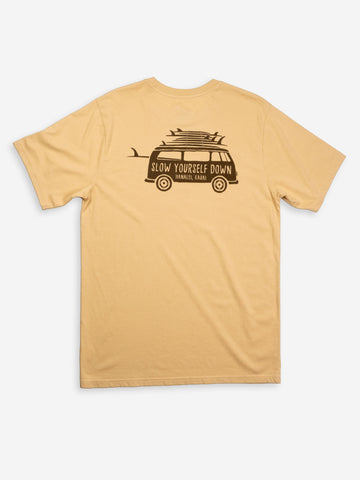 SYD Surf Van Tee | Organic Cotton | Slow Yourself Down - Mens Shirts