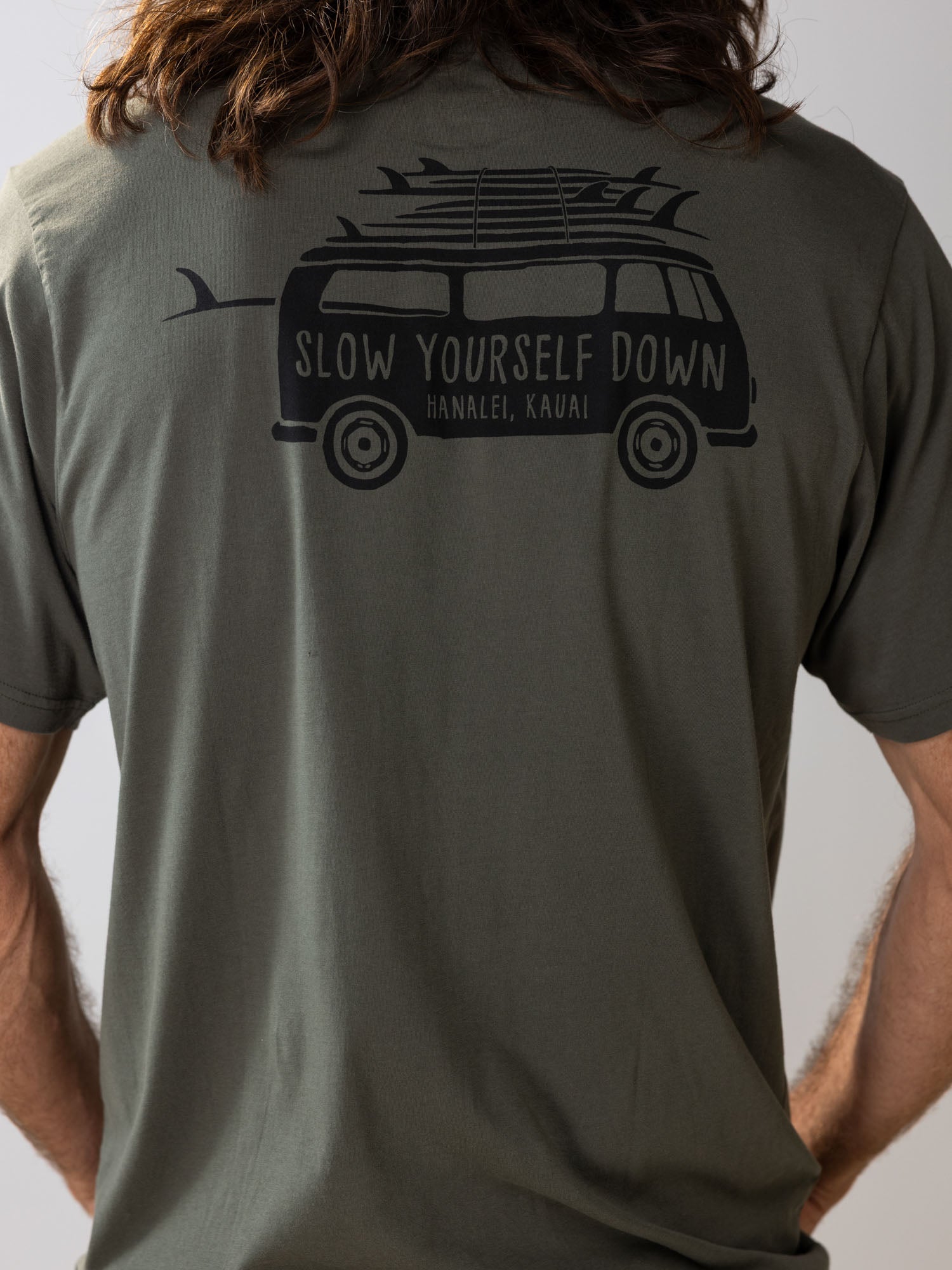 SYD Surf Van Tee | Organic Cotton | Slow Yourself Down - Mens Shirts